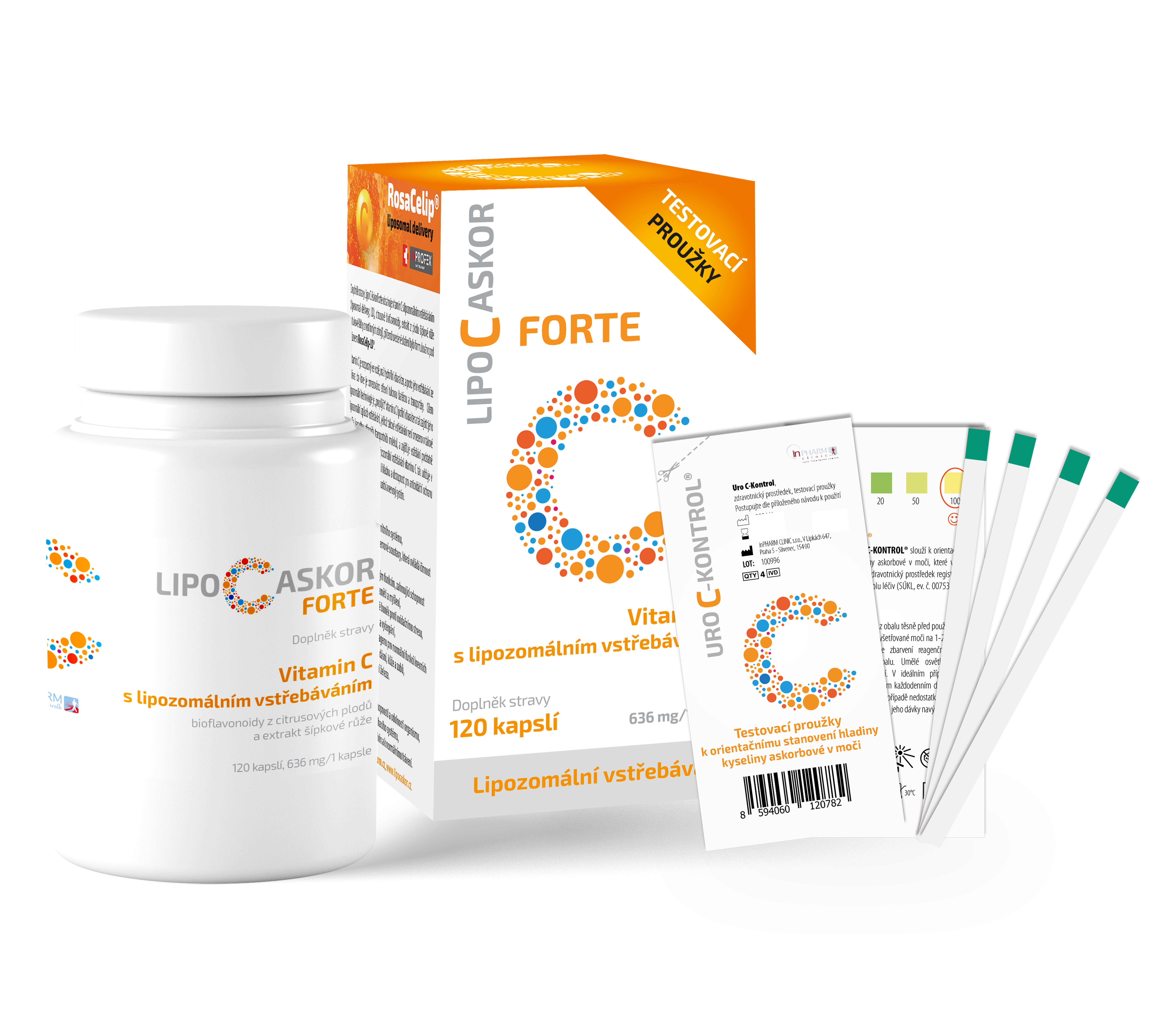 LIPO C ASKOR FORTE 120 kapslí